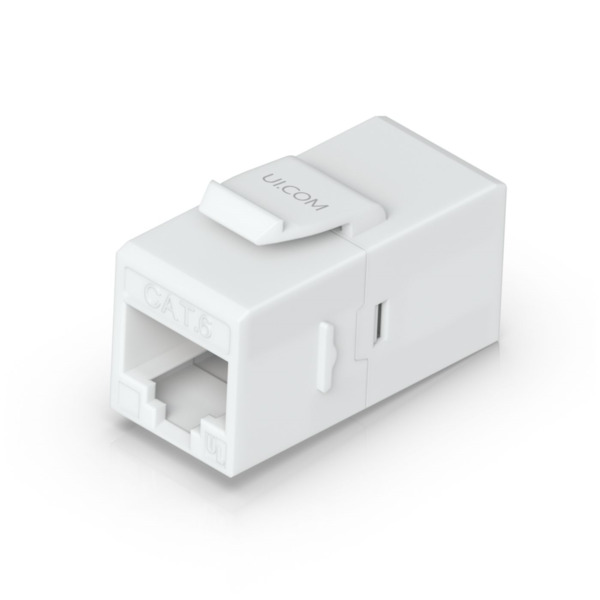 Ubiquiti UACC-KEYSTONE-COUPLER-C6 Pass-through Cat6 keystone