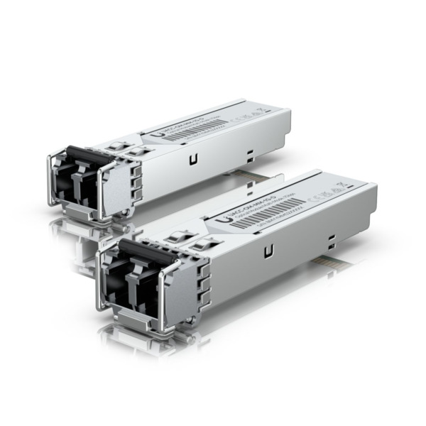 Ubiquiti UACC-OM-MM-1G-D SFP transceiver that supports