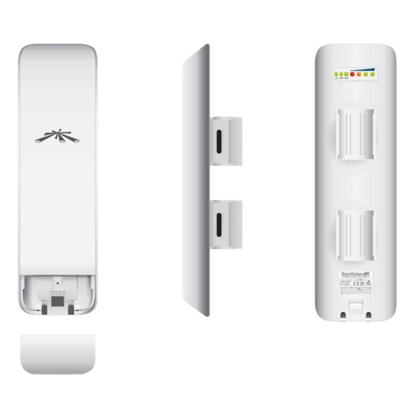 UBIQUITI UBI-NSM5 Punto de Acceso inalámbrico PTP Ubiquiti NanoStation M5 5GHz 16dBi MIMO AirMax 500MW (3)