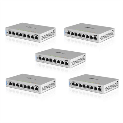 Ubiquiti UniFi Switch US-8-60W 8xGB Pack 5