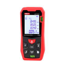 UNI-TREND LM100A Medidor láser de distancia - Rango de hasta 100 m con precisión milimétrica - Medición de longitud, área, volum