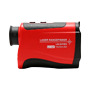 UNI-TREND LM1500 Medidor láser - Diseño antideslizante y silencioso - Diámetro de la lente de 24mm - Telescopio zoom óptico 6X - (2)