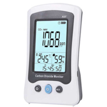 UNI-TREND MT-CO2-A37 Medidor de CO2, temperatura y humedad - Con alarma visual y audible programable por el usuario - Registro d