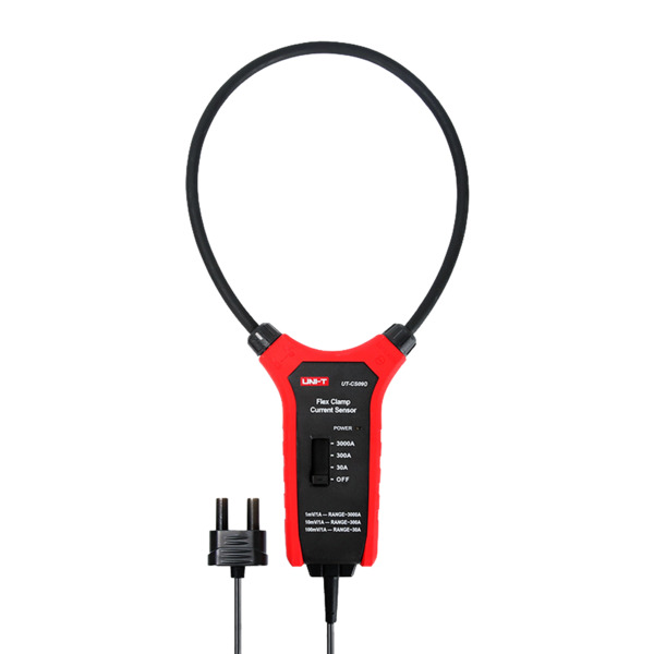 UNI-TREND UT-CS09D Accesorio de pinza amperimétrica - Pinza amperimétrica flexible 18" - Medición de intensidad en AC hasta