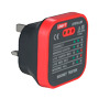 UNI-TREND UT07A-UK Tester de tomas eléctricas UK - Verificación de errores de cableado - Sencillo de usar - Permite hacer un tes (4)