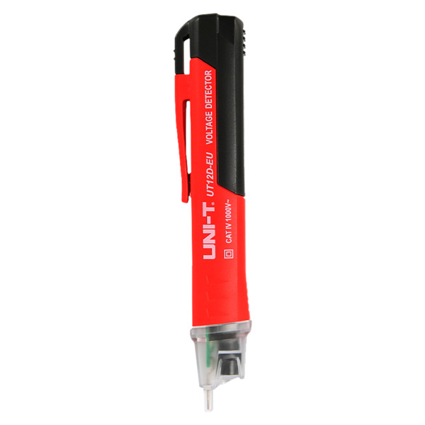 UNI-TREND UT12D-EU Detector de voltaje AC sin contacto - Modo de alto y bajo voltaje hasta 1000 V - Aviso audible y LED visible (9)