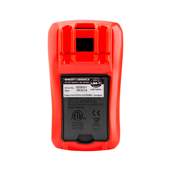 UNI-TREND UT131D Multímetro digital de mano LCD - Medición de voltaje en DC y AC hasta 250V - Medición de intensidad en DC hasta (1)