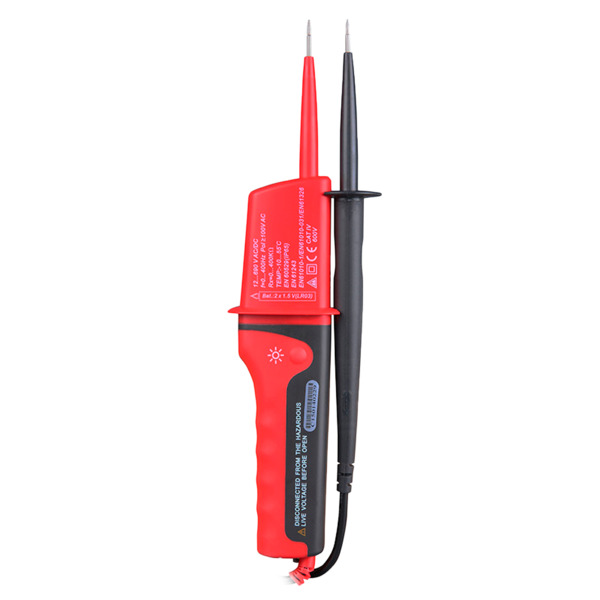 UNI-TREND UT15C Medidor de voltaje tipo lápiz con display LCD - Medición de voltaje AC y DC - Aviso audible y LED visible para c (3)