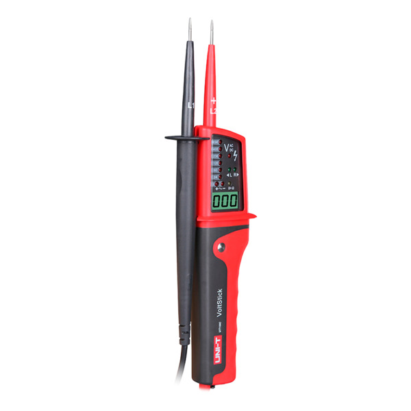 UNI-TREND UT15C Medidor de voltaje tipo lápiz con display LCD - Medición de voltaje AC y DC - Aviso audible y LED visible para c (5)