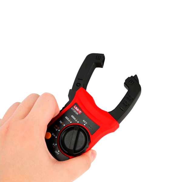 UNI-TREND UT203R Pinza amperimétrica - Medición en DC hasta 600V y 400A - Medición en AC hasta 600V y 400A - Capacitancia/frecue (1)