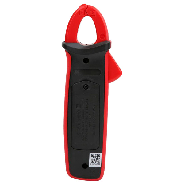 UNI-TREND UT211B Mini pinza amperimétrica - Medición en DC y AC hasta 600V y 60A - Mide resistencia y capacitancia - Auto Rango (7)