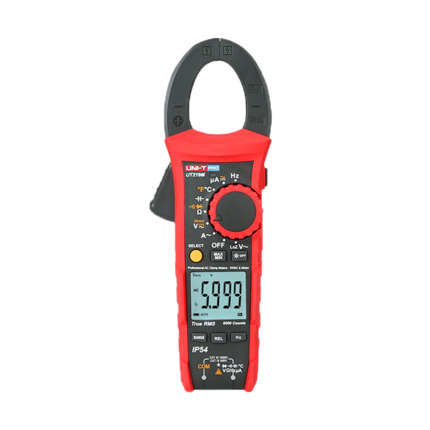Comprar UNI-TREND UT219M Pinza amperimétrica - Medición en DC hasta 1000V - Medición en AC hasta 1000V y 600A - Resistencia/capacitancia/frecuencia/temperatura - Auto Rango | Test diodos| True RMS - Apertura de pinza de 33mm