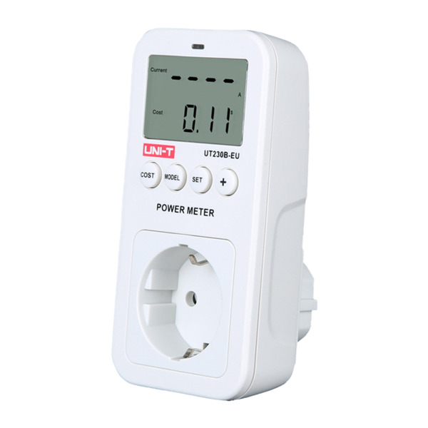 UNI-TREND UT230B-EU Medidor de consumo eléctrico - Permite conocer todos los valores electricos - Cálculo de cosrte por consumo (3)
