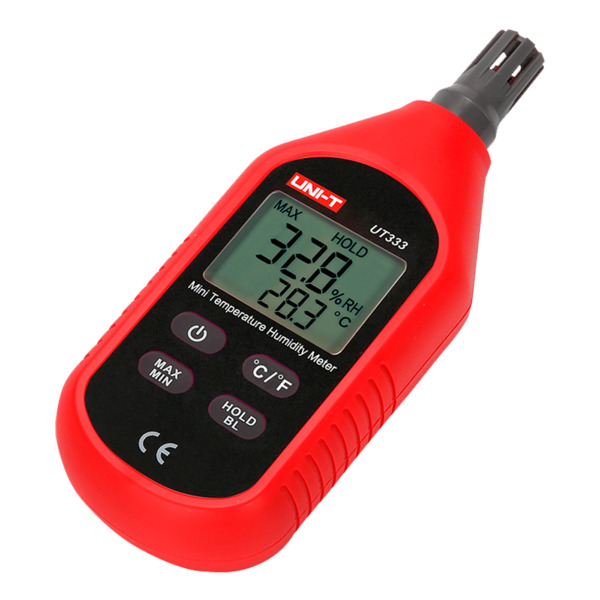 UNI-TREND UT333 Medidor de condiciones ambientales - Medición de temperatura y humedad - Diseño ligero y económico con interfaz (7)