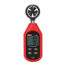 UNI-TREND UT363 Anemómetro de mano - Sensor de velocidad del viento de alta precisión - Sensor de temperatura - Apagado automáti