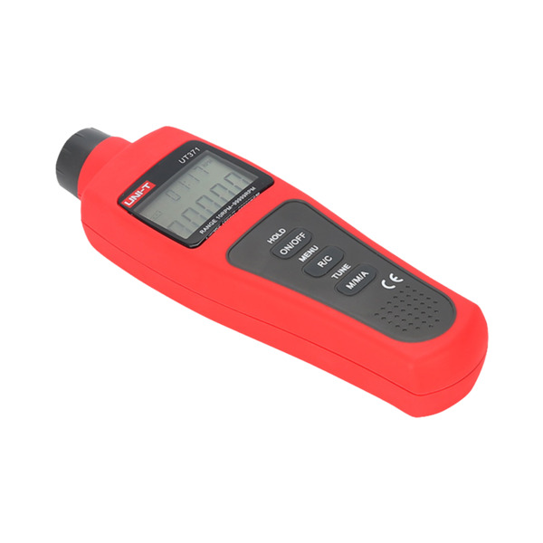 UNI-TREND UT371 Tacómetro digital de mano - Hasta 99999 RPM - Display LCD retroiluminado de 100000 cuentas - Valores Máximos, Mí (5)
