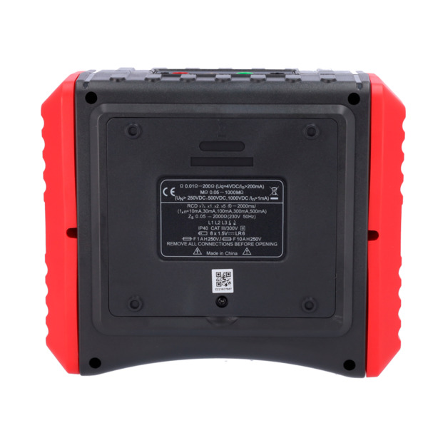 UNI-TREND UT595 Medidor de instalaciones multifunción - Display LCD de 9999 cuentas - Medición resistencia aislamiento  y contin (5)