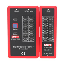 UNI-TREND UT681HDMI Tester de cables - Comprobación de estado cables HDMI/MINI-HDM - Evaluación de cables en cortocircuito, cruz