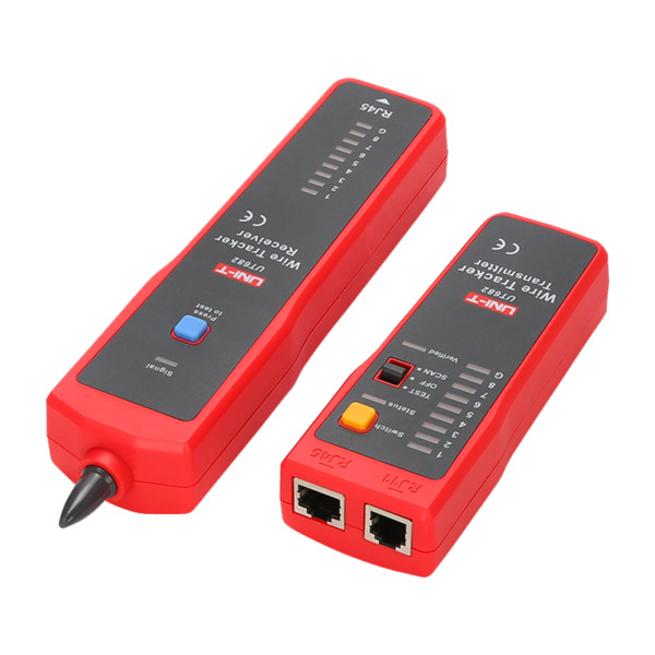 UNI-TREND UT682 Tester de cables - Comprobación de estado cables RJ45/RJ11 - Indicador luminoso de potencia de señal - Localizad (3)