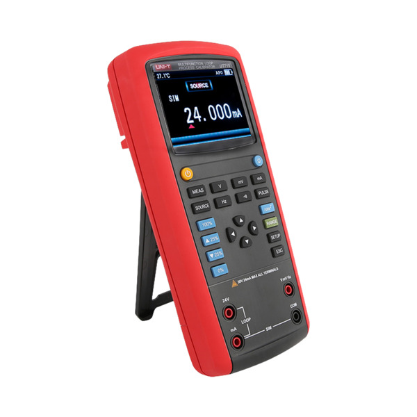 UNI-TREND UT715 Calibrador de procesos de retroalimentación/lazo - Display LCD de hasta 20000 cuentas - Mide y genera tensiones (1)