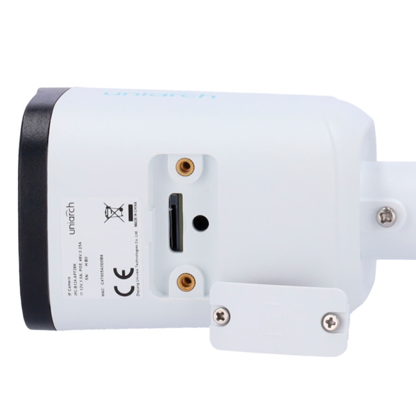 UNIARCH UV-IPC-B124-APF28K Cámara IP 4 Megapixel - Gama Uniarch - 1/3" Progressive Scan CMOS - Lente 2.8 mm - IR LEDs Alcan (5)