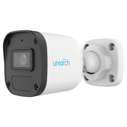 Comprar UNIARCH UV-IPC-B134-AF28-ECO Cámara Bullet IP Uniview-Uniarch - 4 MP | Lente 2.8 mm  - IR 30 m | DWRD - Detección de cuerpo humano - PoE | IP67 - Micrófono integrado