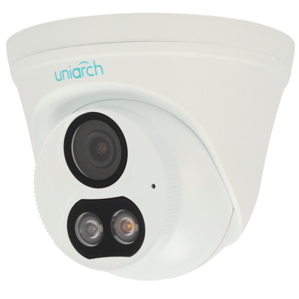 Comprar UNIARCH UV-IPC-T213-APF28W Cámara IP 3 Megapixel - Gama Uniarch - 1/2.7&quot; Progressive Scan CMOS - Lente 2.8 mm - IR Alcance 30m | LED Blanco 15m - Interfaz WEB, CMS, Smartphone y NVR