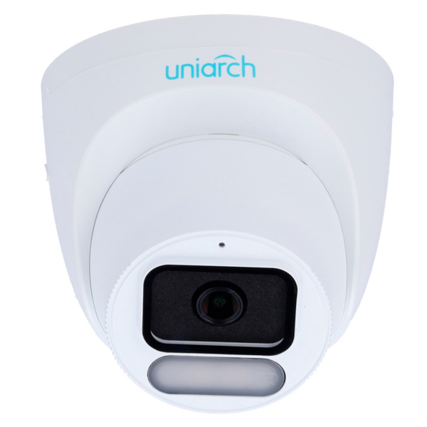UNIARCH UV-IPC-T242-ADF28K-WP Cámara IP Turret | Uniarch - 2 MP | Lente 2.8 mm | microSD 512 GB - Luz blanca 30 m | WDR 120 dB - (1)
