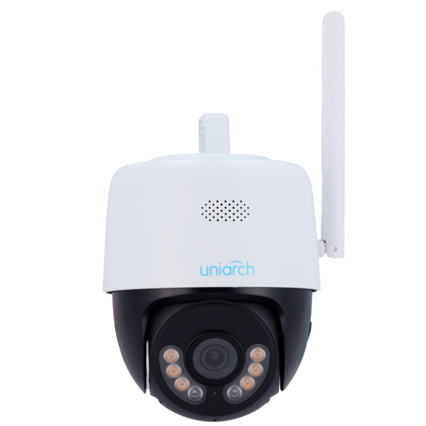 UNIARCH UV-UHO-P1H-M3F4D Cámara IP PTl WiFi Uniarch - 3 MP | Lente 4.0 mm | microSD 512 GB - IR 30 m | Luz blanca 10 m | DWDR - (1)