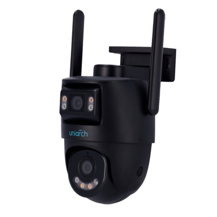 Comprar UNIARCH UV-UHO-P2S-M33F34-BLACK Cámara IP WiFi Uniarch Panda serie P - Resolución hasta 3Mpx, alta calidad de imagen
 - Doble lente: Fija (vista general) y PT (Móvil)
 - Detección de humano y vehículo - Iluminación dual inteligente: IR y luz blan