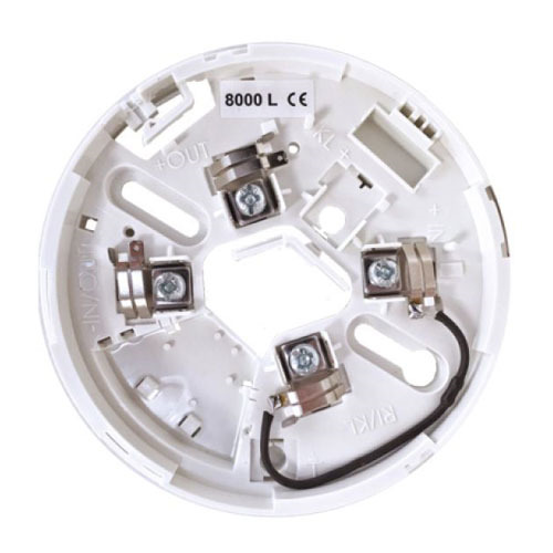 UNIPOS DB8000L Base con resistencia Unipos. Hace compatible el detector unipos en cualquier central