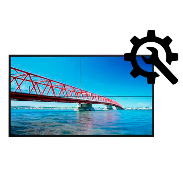 UNIVIEW UV-CUSTOM-VW-WALL Kit personalizable - Kit videowall MxN - Incluye monitores - Incluye soporte a pared - Personaliza tu