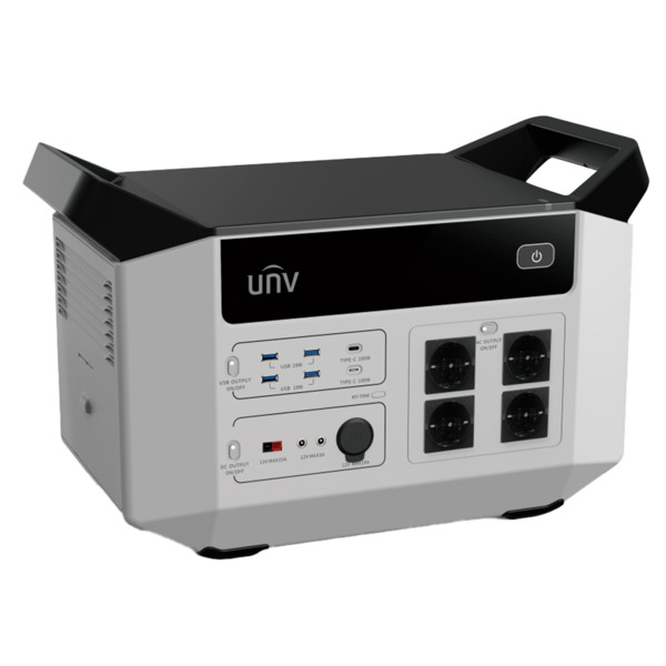 UNIVIEW UV-ES-E2000-A2-EU-BATTERY-2000W Batería portátil  - Capacidad 1872Wh - Potencia salida 2000W max | Litio - Salidas multi (1)