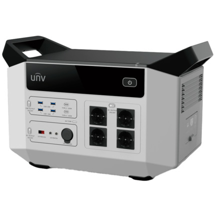 Comprar UNIVIEW UV-ES-E2000-A2-EU-BATTERY-2000W Batería portátil  - Capacidad 1872Wh - Potencia salida 2000W max | Litio - Salidas multiples/Formas de recarga múltiple - 4000 Ciclos de vida  - Pantalla LED | Soporta carga rápida