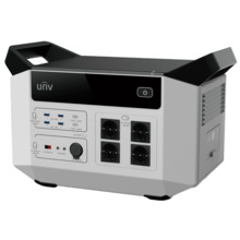 UNIVIEW UV-ES-E2500-A2-EU-BATTERY-2500W Batería portátil  - Capacidad 2496Wh - Potencia salida 2500W max | Litio - Salidas multi