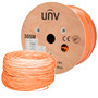 UNIVIEW UV-FTP6A-300-BC23AWG-DCA-R-O Uniview cable F/FTP categoría 6A - Conductor OFC,100% cobre - Diámetro 23 AWG-0,57mm - Cert (2)