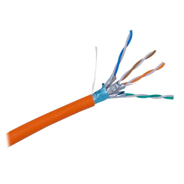 UNIVIEW UV-FTP6A-300-BC23AWG-DCA-R-O Uniview cable F/FTP categoría 6A - Conductor OFC,100% cobre - Diámetro 23 AWG-0,57mm - Cert