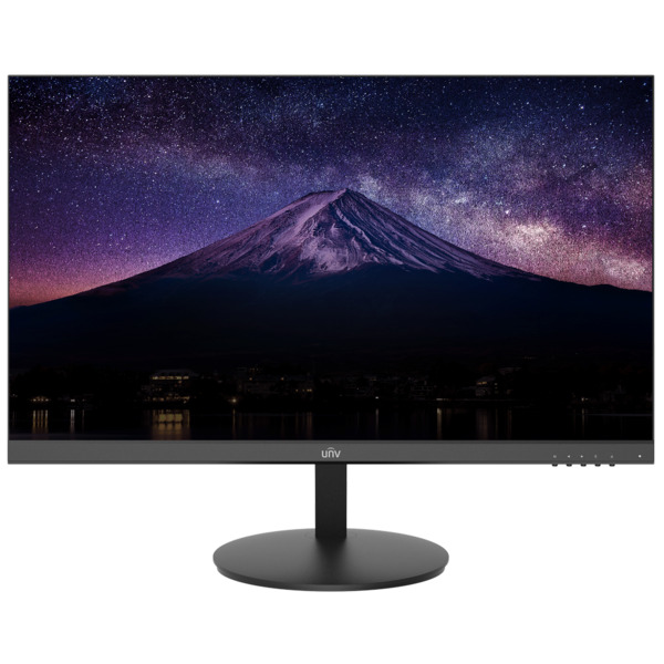 UNIVIEW UV-MW-LC24-P Monitor LED 24" Full HD - Diseñado para videovigilancia - Formato 16:9 - 1xHDMI, 1xVGA - Resolución 19