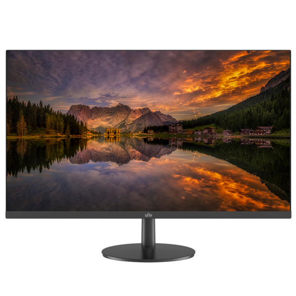 UNIVIEW UV-MW-LC27-B Monitor LED 27&quot; Full HD - Diseñado para videovigilancia - Formato 16:9 - 1xHDMI, 1xVGA - Resolución 19