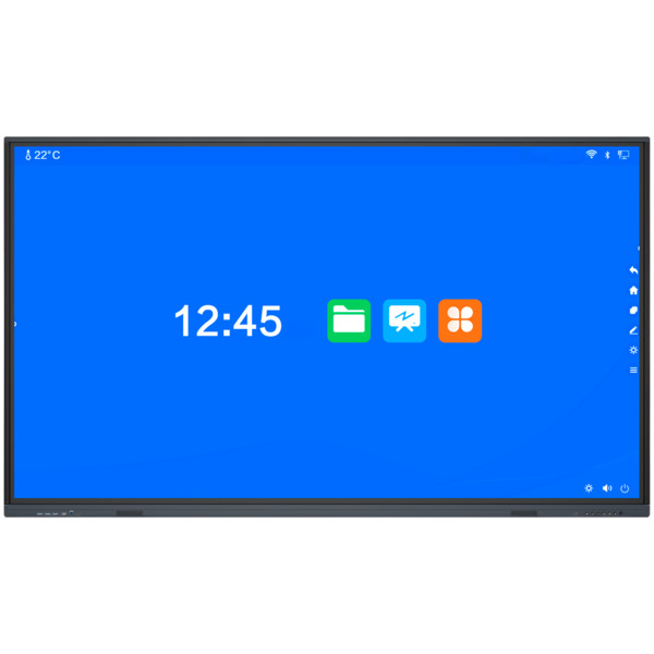 UNIVIEW UV-MW3575-T-X Uniview - Pantalla LED Interactiva 75" - Resolución 4K - SO Android 12.0 - Múltiples entradas - Altav