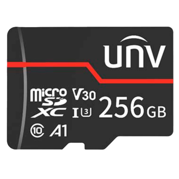 UNIVIEW UV-TF-256G-MT Tarjeta de memoria Uniview - microSD | Capacidad 256 GB - Clase 10  | Velocidad escritura 70 MB/s - Hasta