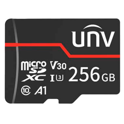 Comprar UNIVIEW UV-TF-256G-MT Tarjeta microSD Uniview - Capacidad 256 GB - Clase 10  | Velocidad R/W: 95/70 MB/s - Ciclos E/P: hasta 3.000 - Amplio rango de temp.: -25 ºC a 85 ºC - CCTV 4K, Cámaras de Tráfico, Movilidad