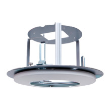 UNIVIEW UV-TR-FM200-IN Soporte encastrable - Para cámaras domo - Instalación en techo - Pasador de cables - Color blanco