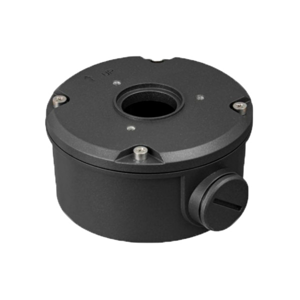 UNIVIEW UV-TR-JB05-B-IN-BLACK Caja de conexiones - Para cámaras bullet - Apto para uso exterior - Instalación en techo o pared -