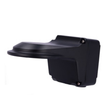 UNIVIEW UV-TR-JB07/WM03-F-IN-BLACK Soporte de pared - Caja de conexiones - Apto para uso en exterior - Color Negro | 125 mm (Al)