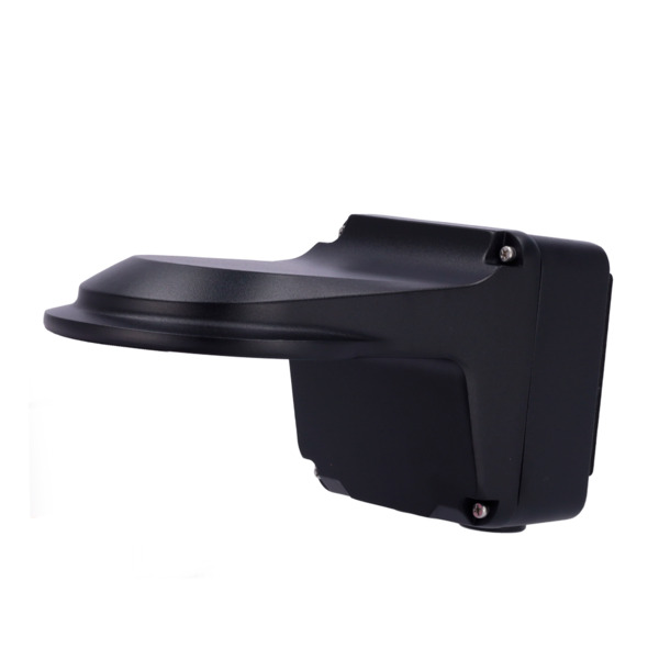 UNIVIEW UV-TR-JB07/WM03-F-IN-BLACK Soporte de pared - Caja de conexiones - Apto para uso en exterior - Color Negro | 125 mm (Al)