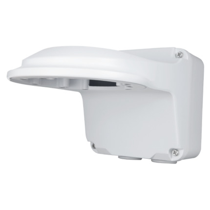 Comprar UNIVIEW UV-TR-JB07/WM03-F-IN Soporte de pared - Caja de conexiones - Apto para uso en exterior - Color blanco | 125 mm (Al) x 125 (An) x 233 (Fo) - Compatible con Uniview - Pasador de cables