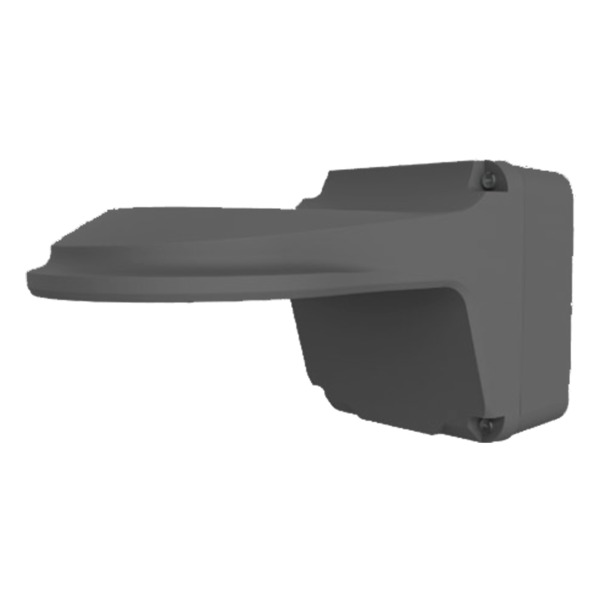 UNIVIEW UV-TR-JB07/WM03-G-IN-BLACK Soporte de pared - Para cámaras domo - Caja de conexiones - Apto para uso en exterior - Pasad