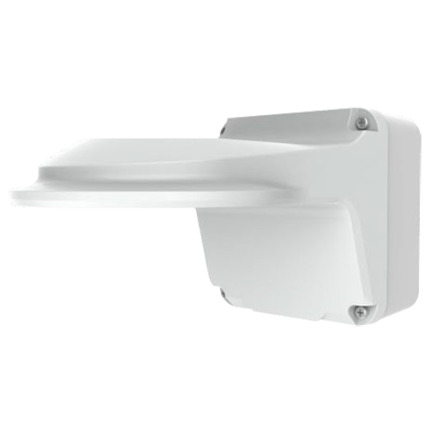 Comprar UNIVIEW UV-TR-JB07/WM04-B-IN Soporte de pared - Para cámaras domo - Caja de conexiones - Apto para uso en exterior - Color blanco | 125(Al) x 125(An) x 252.5(Fo) mm - Pasador de cables