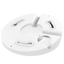 UNIVIEW UV-TR-UM06-E-IN Soporte de techo inclinado - Para cámaras domo - Apto para uso interior - Color blanco - Plástico - 24 m